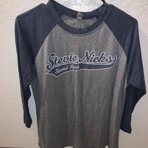 Medium Stevie Nicks Stand Back Tour Baseball Tee